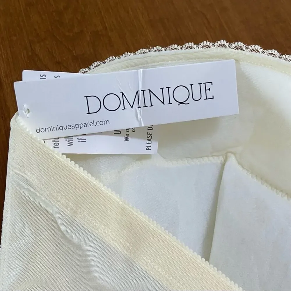 DOMINIQUE 6377 ivory bustier BRIDAL BRA 42DD NEW - Picture 6 of 7